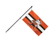 Cleveland Browns Classic Logo Retro Flag