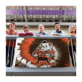 CLEVELAND BROWNS RETRO TIE DYE FLAG