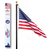 Classic Rope Flagpole - Dark Bronze