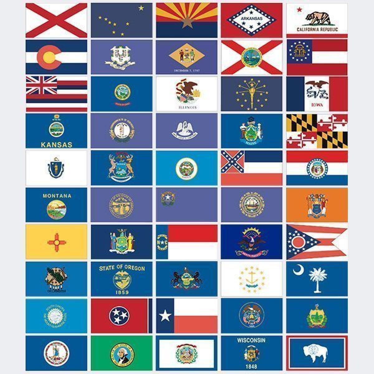 State & Country Flags – EZPOLE Flagpoles