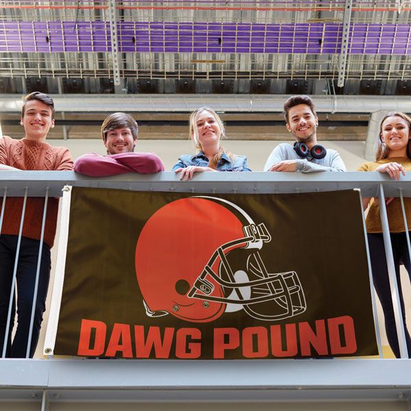 Cleveland Browns Slogan Flag