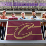 Cleveland Cavaliers Horizontal Stripe Flag