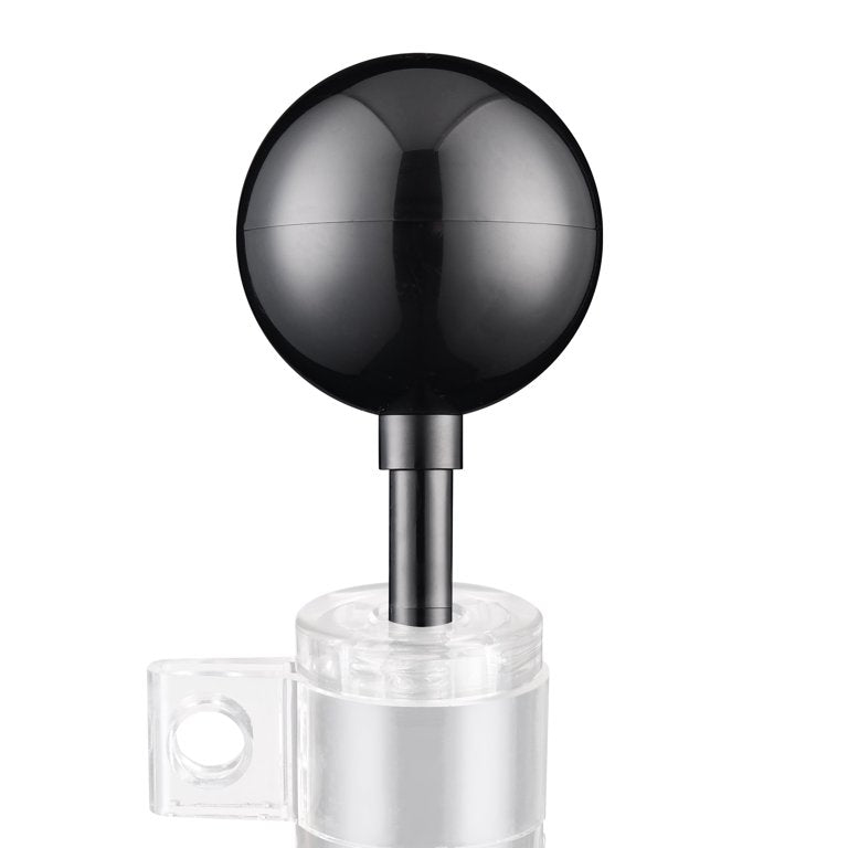 Black Ball Ornament Topper