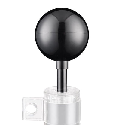 Black Ball Ornament Topper