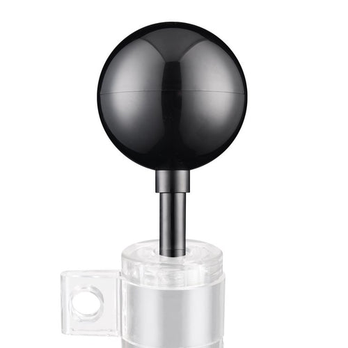 Black Ball Ornament Topper