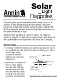 Annin Solar Light for Flagpoles