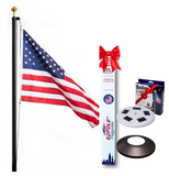 Classic Rope Flagpole - Dark Bronze