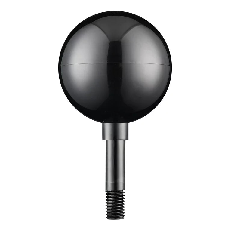 Black Ball Ornament Topper