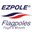 logo of EZPOLE Flagpoles | American Made Flagpoles and Accessories