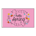 Hello Spring Flag
