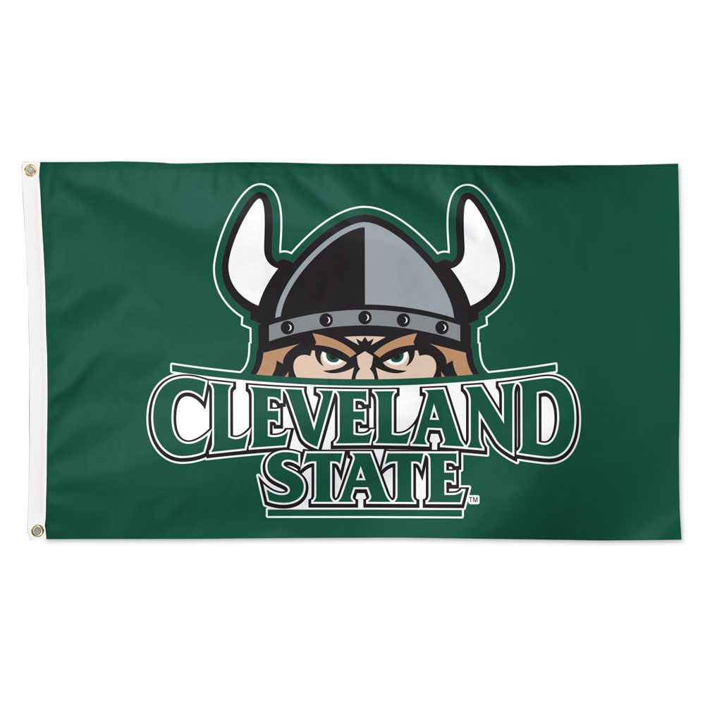 CLEVELAND STATE VIKINGS FLAG