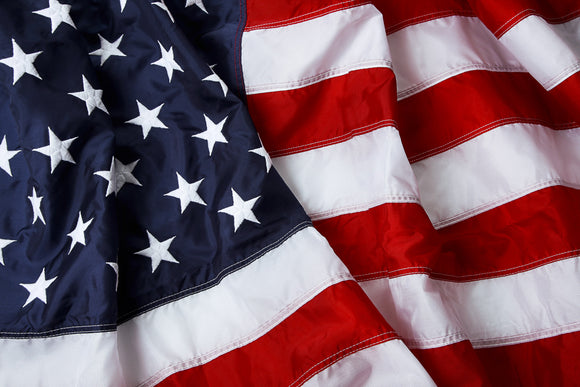 American Flag 3x5, US Flag 3x5, Embroidered Stars And Sewn Stripes American Flags (3 By 5 Foot...