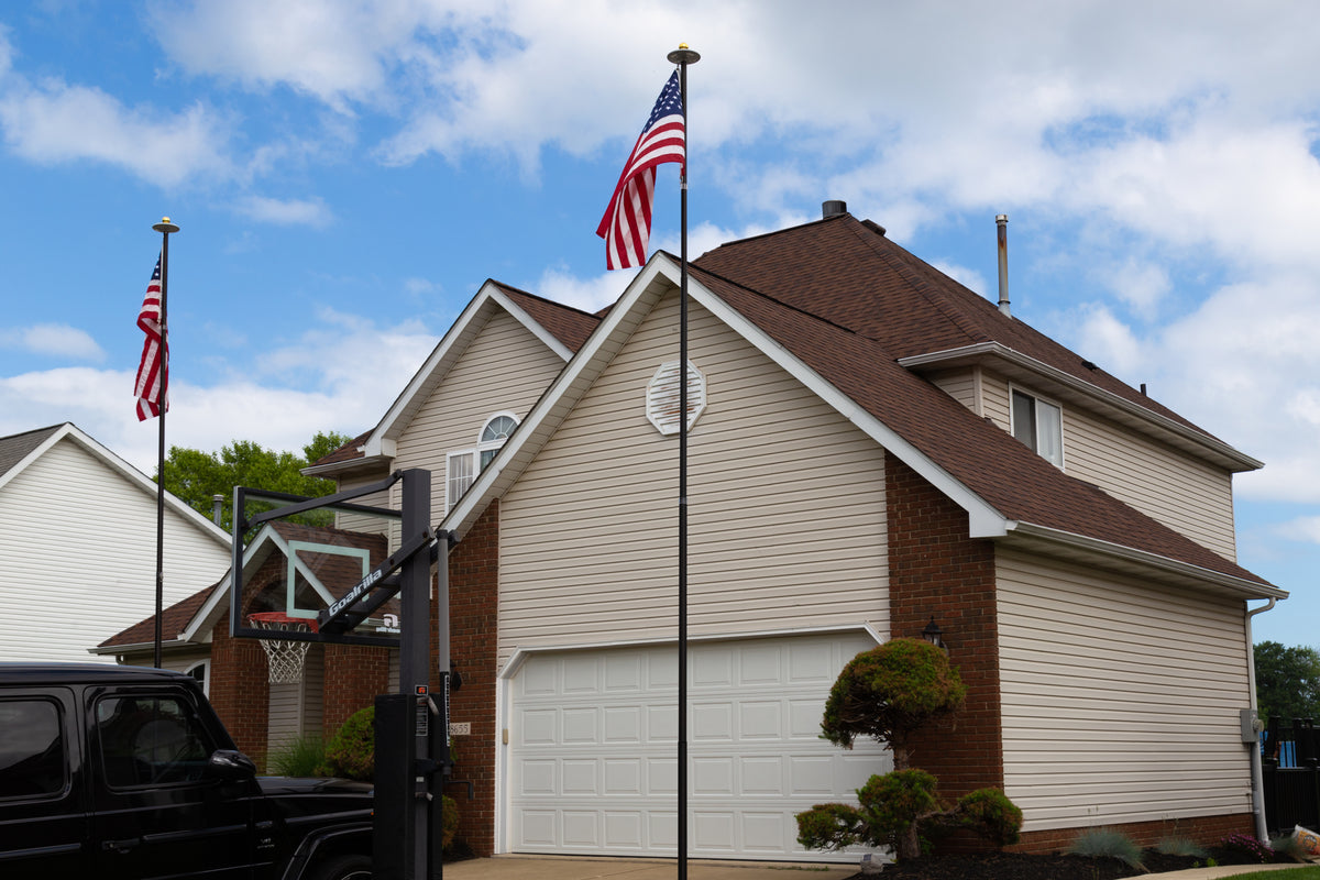 Liberty 2.0 Twist Lock Telescoping Flagpole- Dark Bronze