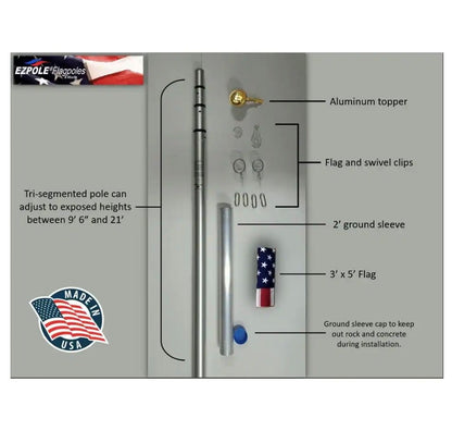 Liberty Telescoping Flagpole
