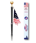 Liberty 2.0 Twist Lock Telescoping Flagpole- Dark Bronze