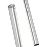 Defender (No Rope) Flagpole Kit Bundle with Solar Light & Flash Collar