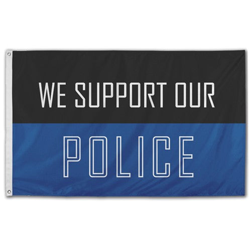 WE SUPPORT OUR POLICE FLAG