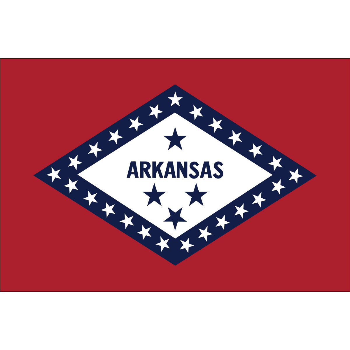 Arkansas Flags - Nylon