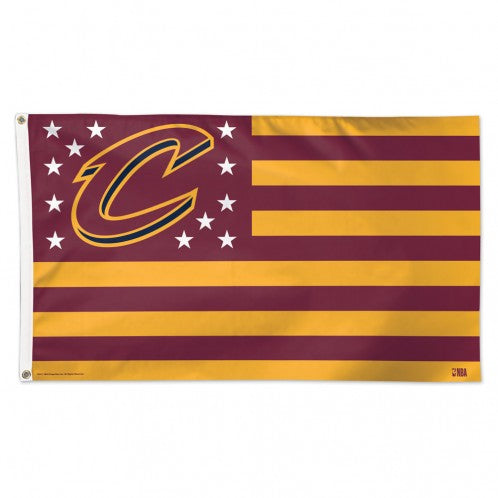 Cleveland Cavaliers Patriotic Flag