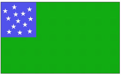 Green Mountain Boys Flag