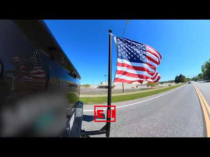 Heavy Duty Hitch Mount Flagpole Kit