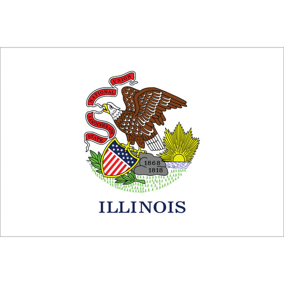 Illinois Flags - Nylon