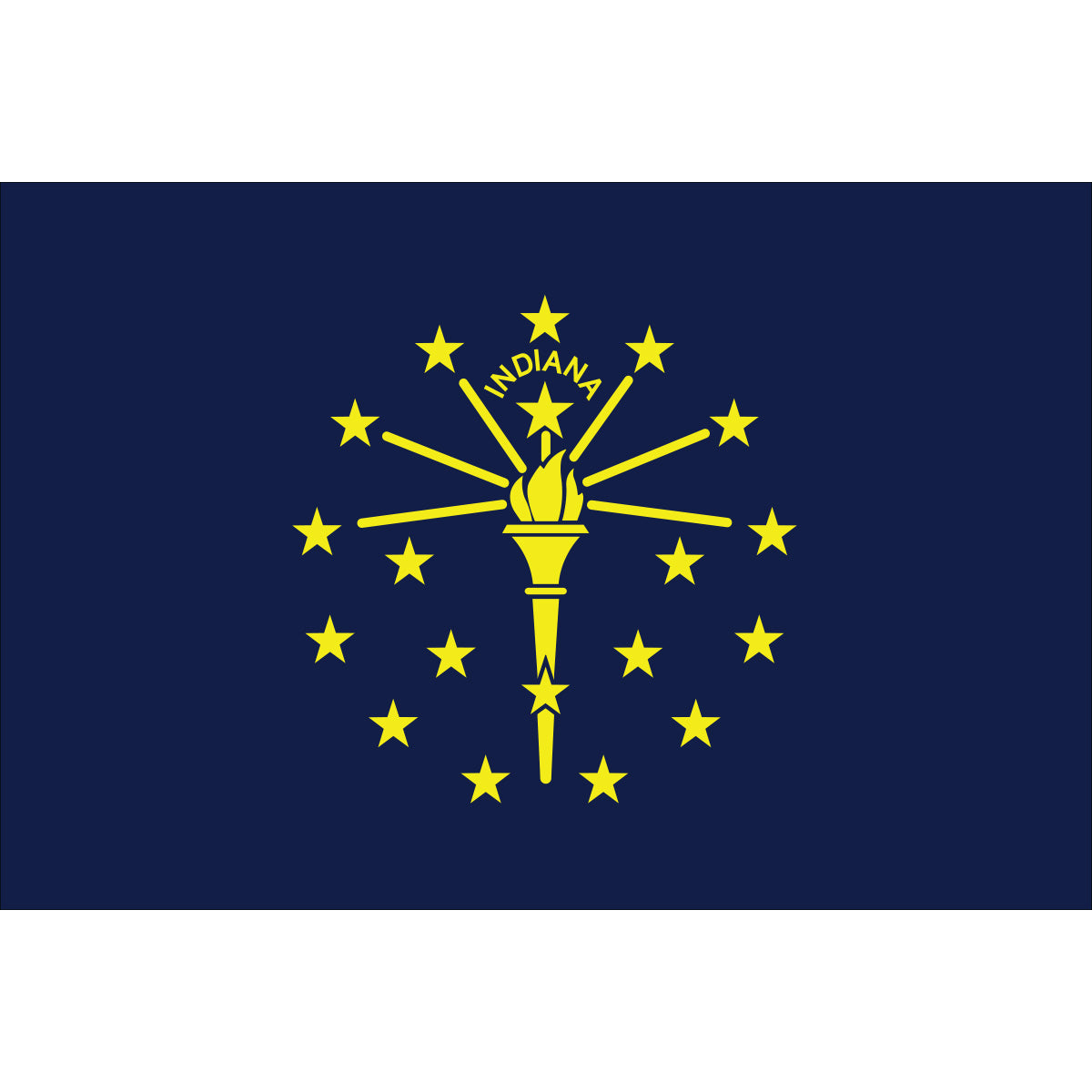 Indiana Flags - Nylon