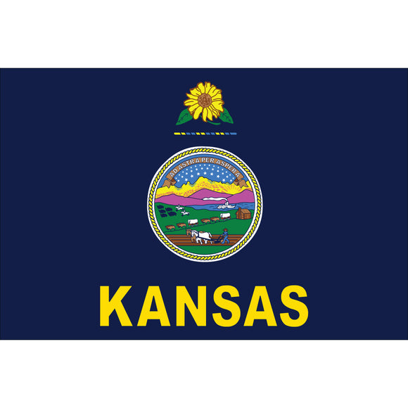 Kansas Flags - Nylon