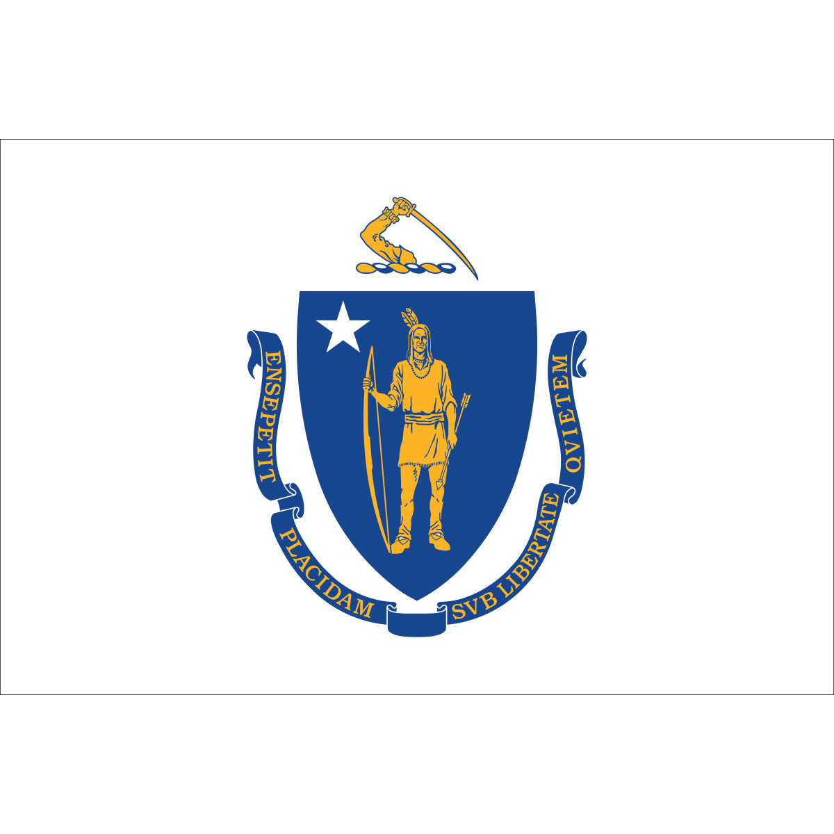 Massachusetts Flags - Nylon