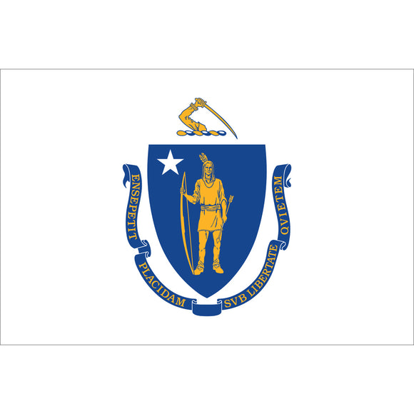 Massachusetts Flags - Nylon