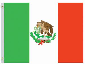 Mexico Flags - Nylon