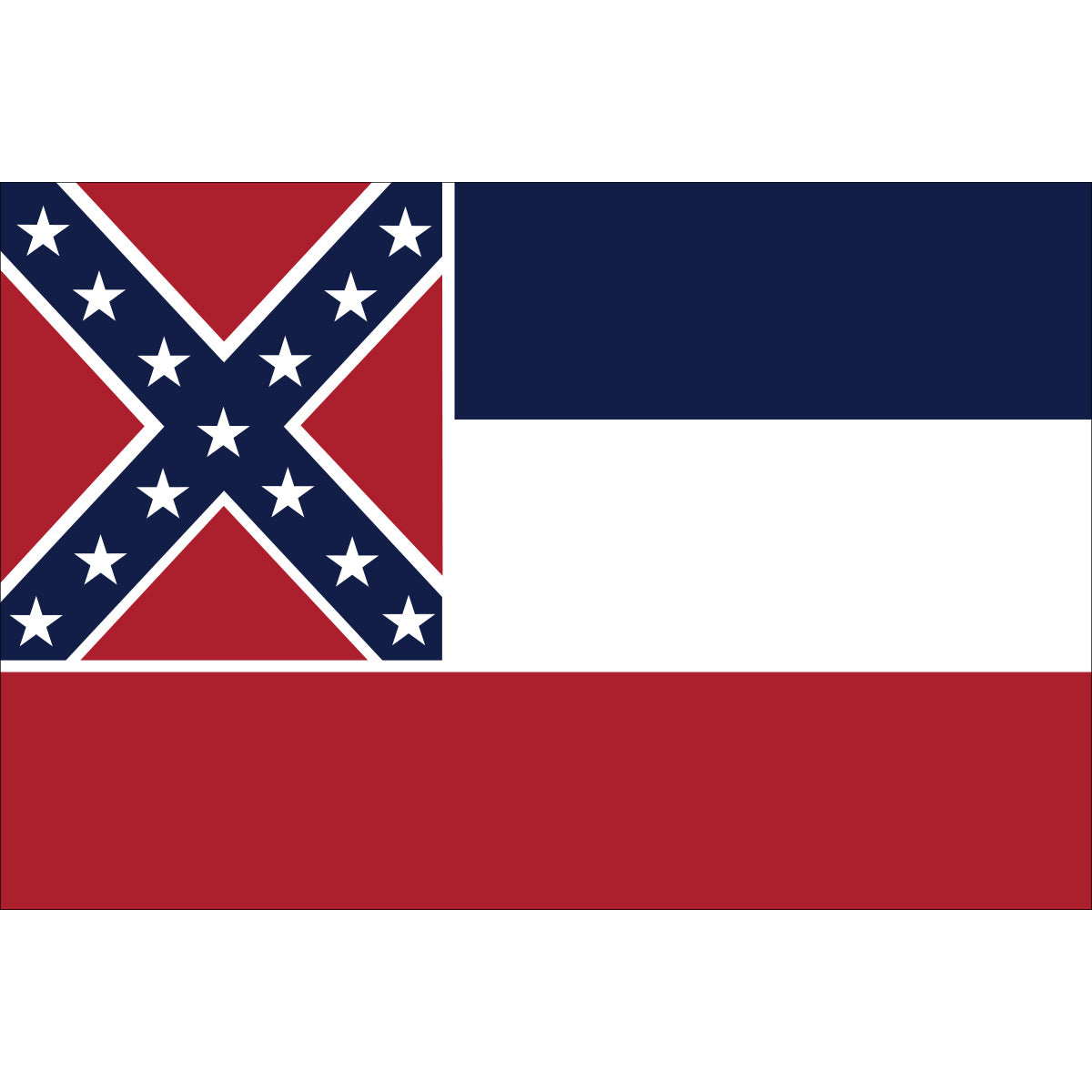 Mississippi Flag OLD DESIGN - Nylon
