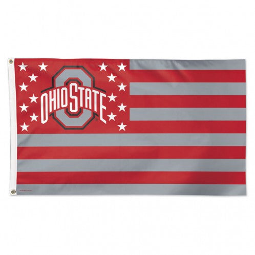 The Ohio State University Stars and Stripes Flag