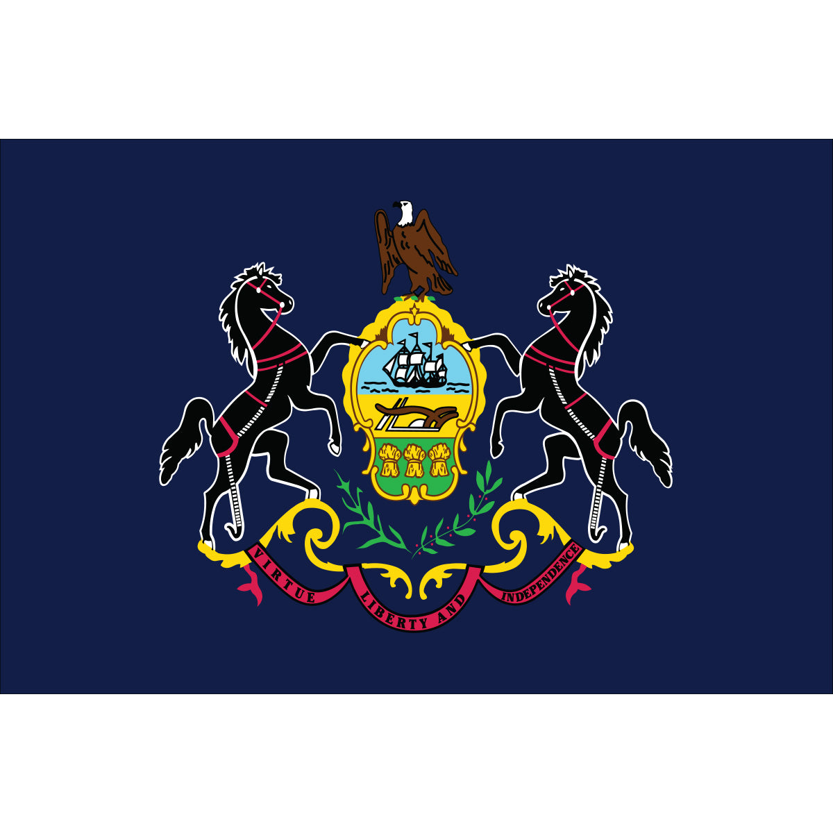 Pennsylvania Flags - Nylon