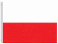 Poland (No Eagle) Flags - Nylon
