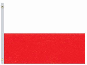 Poland (No Eagle) Flags - Nylon