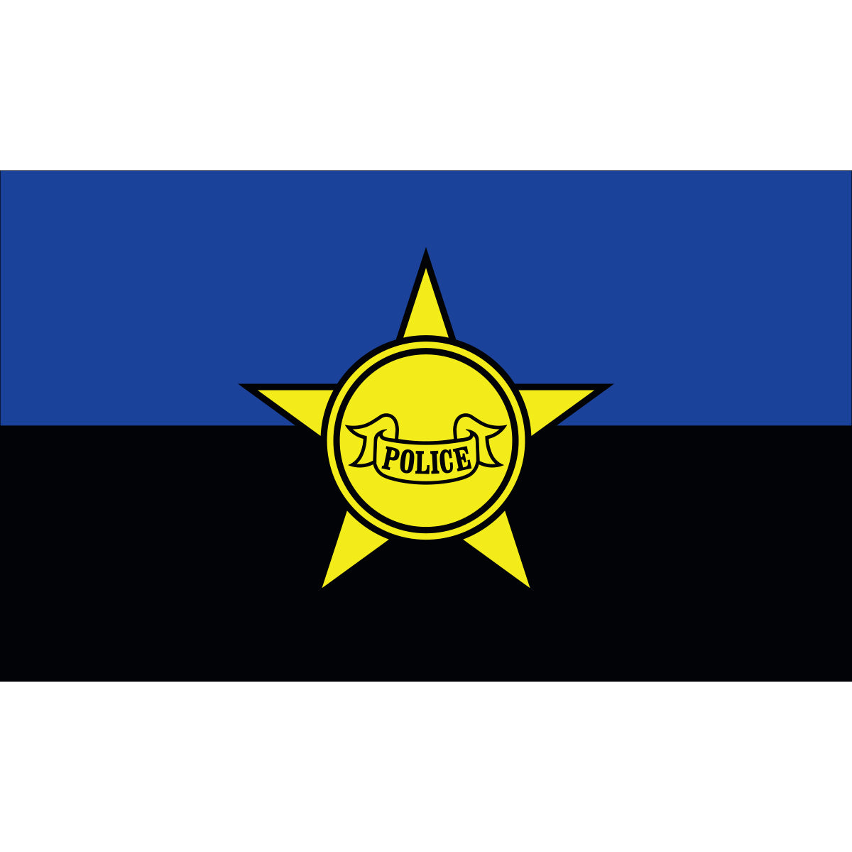 POLICE REMEMBRANCE FLAG