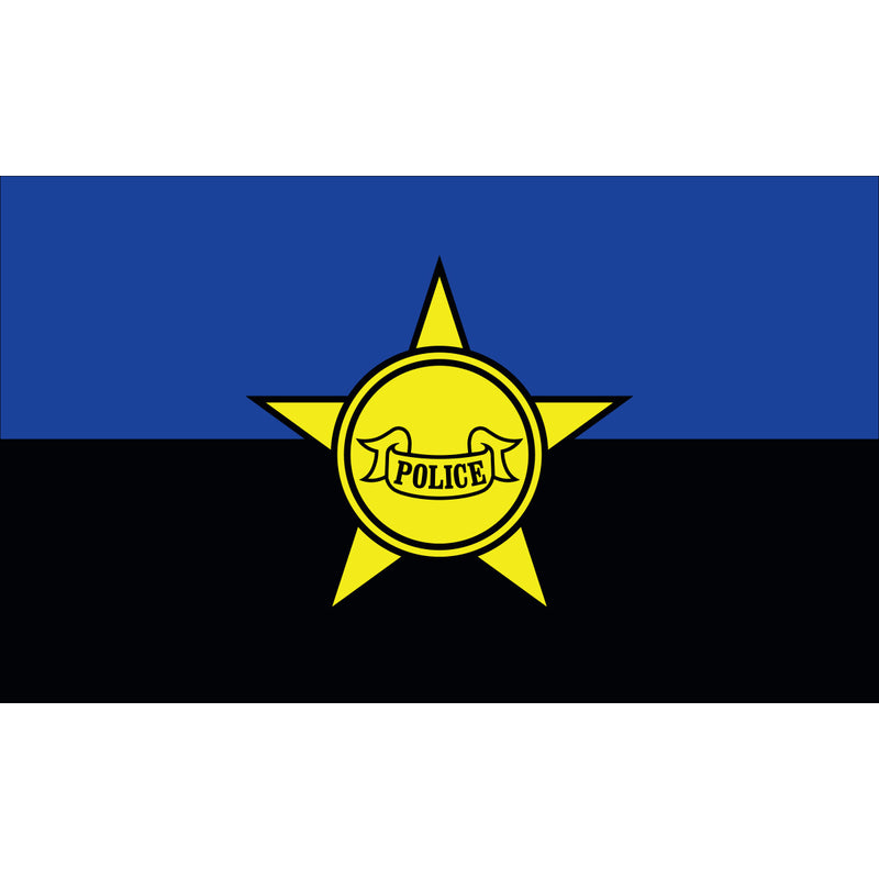 POLICE REMEMBRANCE FLAG