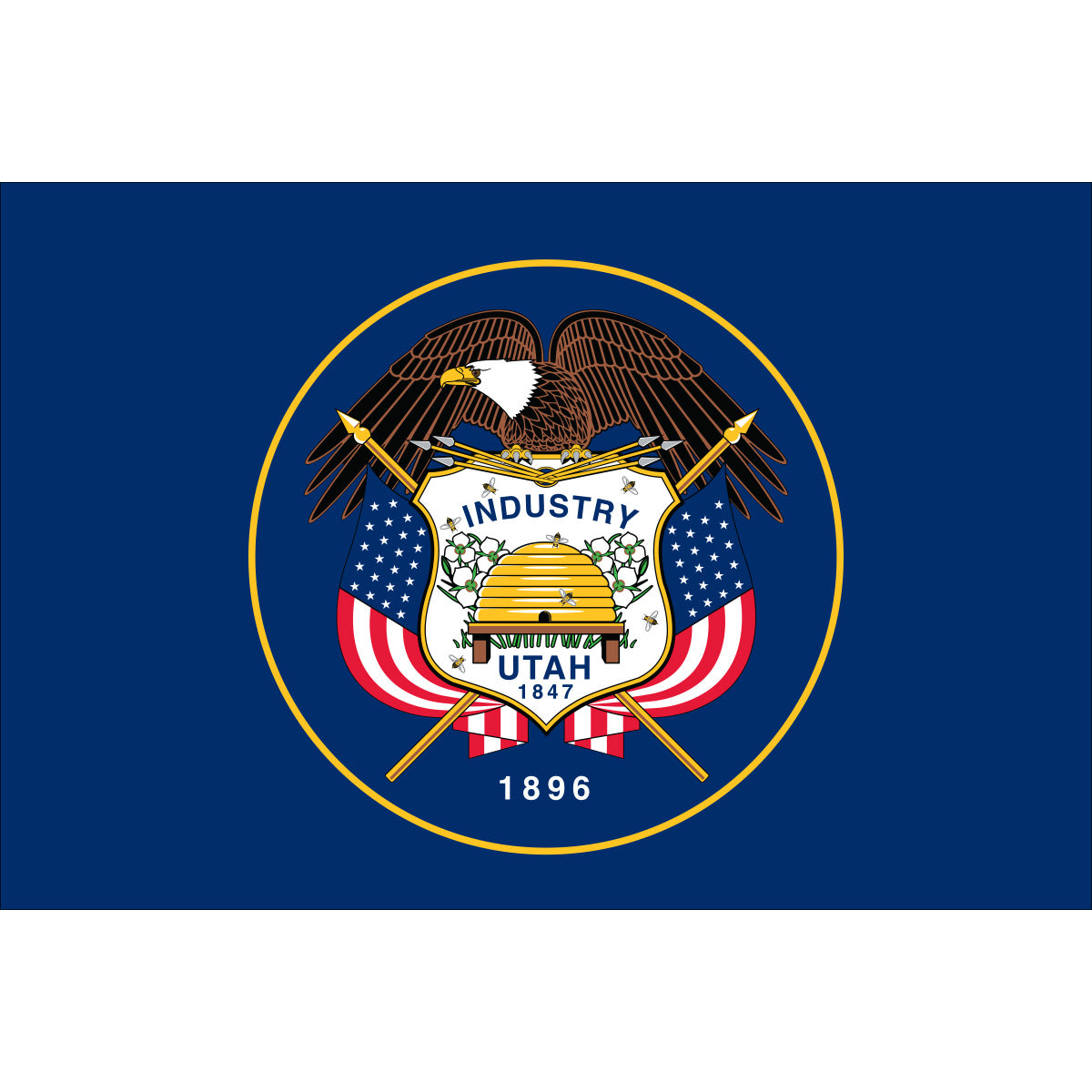 Utah Flags - Nylon
