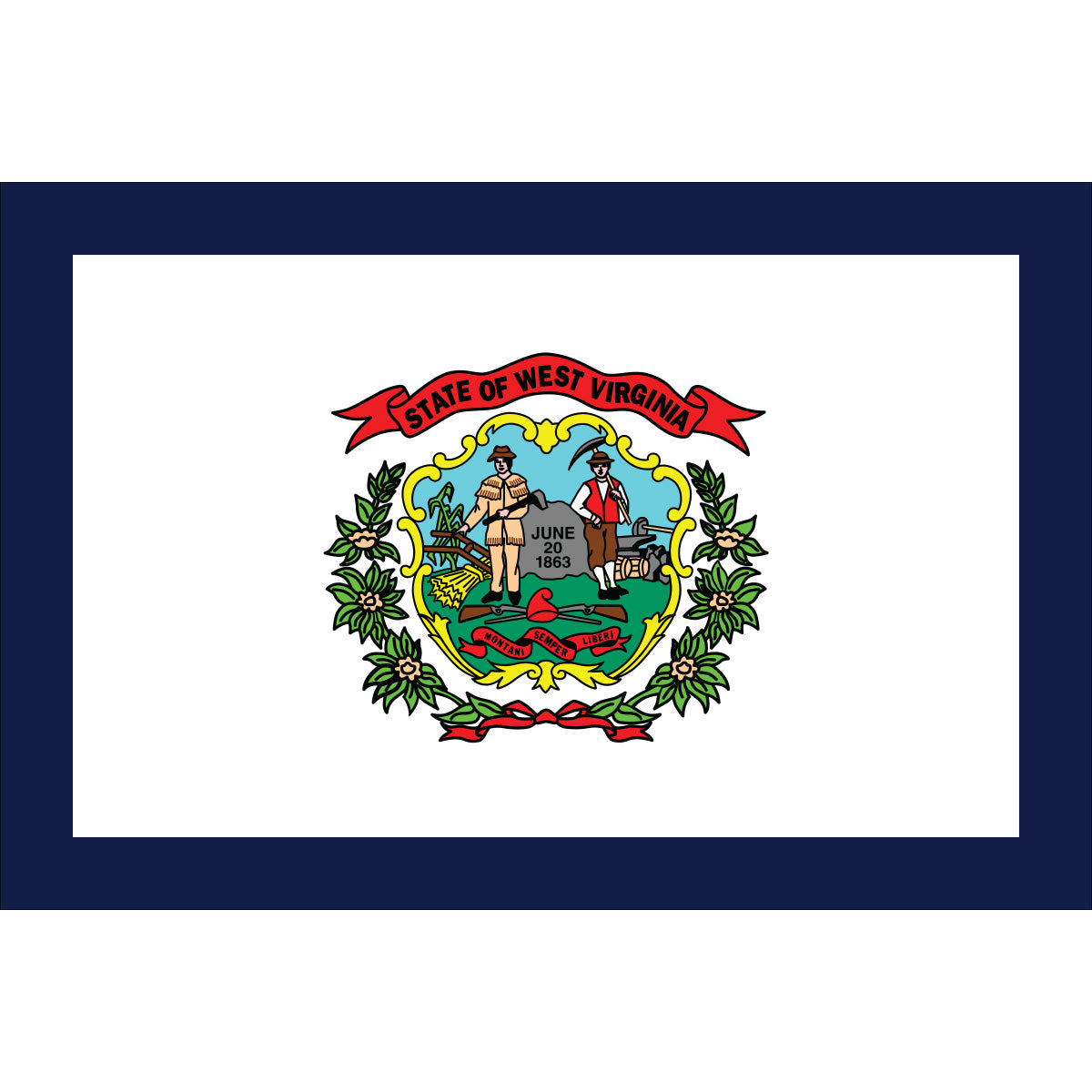 West Virginia Flags - Nylon
