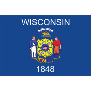 Wisconsin Flags - Nylon