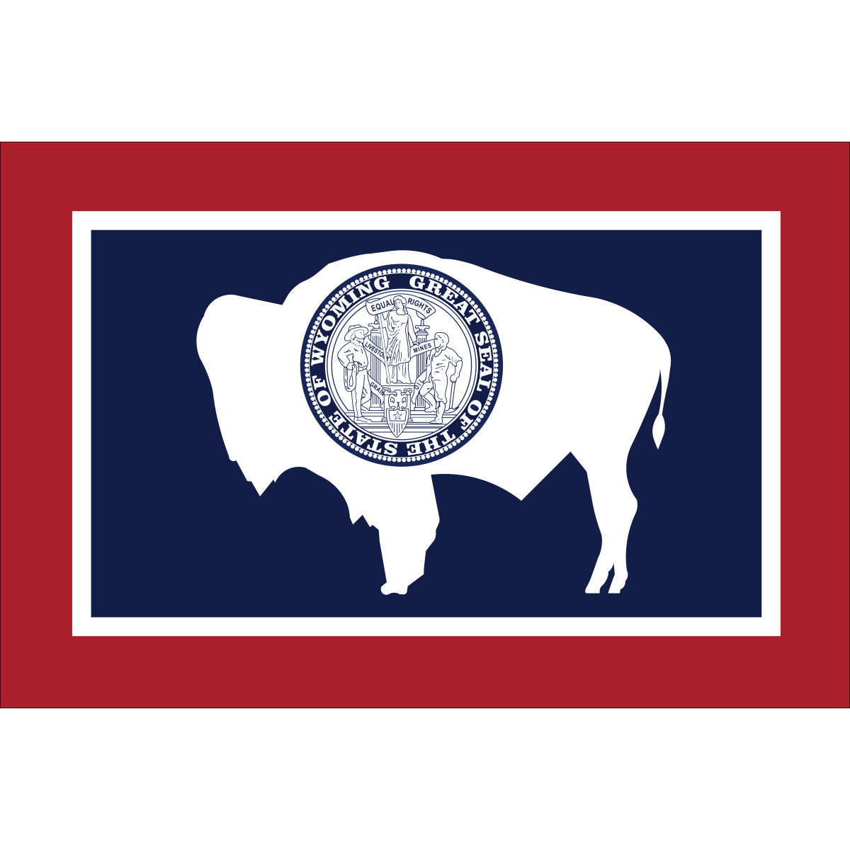 Wyoming Flags - Nylon